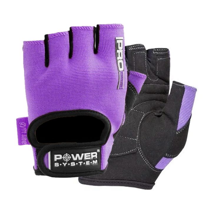Рукавички для фітнесу Power System PS-2250 Pro Grip жіночі Purple S - Зображення 10
