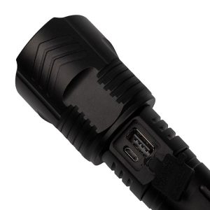 Ліхтар X-BALOG BL-L-12-P100 алюмінієвий (діапазон до 1000 м) з опцією PowerBank L-095 - Зображення 4