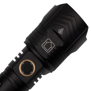 Ліхтар X-BALOG BL-L-12-P100 алюмінієвий (діапазон до 1000 м) з опцією PowerBank L-095 - Зображення 6