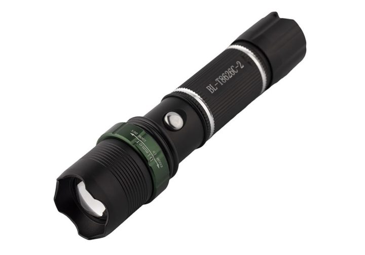 Ліхтар X-BALOG UV 2 діоди BL-T8626C-2 алюмінієвий (діапазон до 300 м) L-072 - Зображення 2