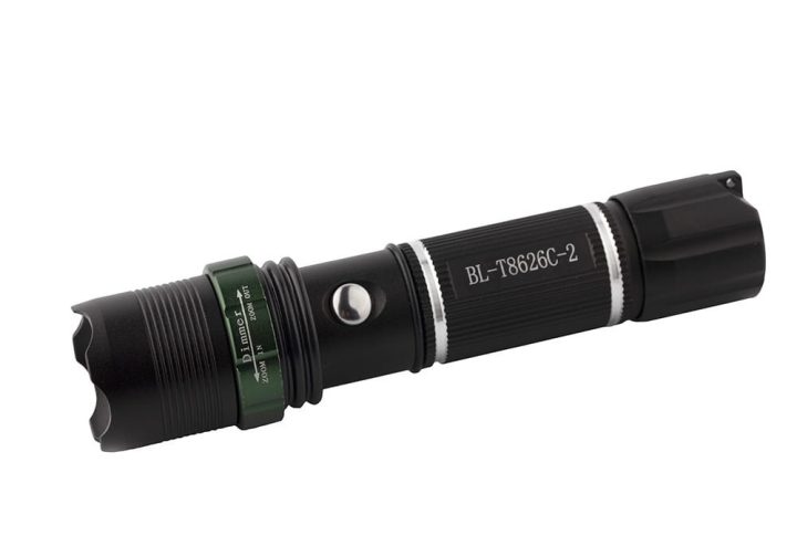 Ліхтар X-BALOG UV 2 діоди BL-T8626C-2 алюмінієвий (діапазон до 300 м) L-072 - Зображення 4