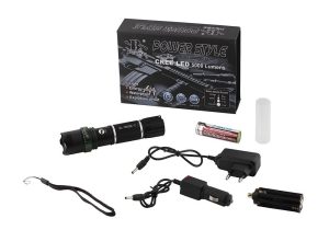 Ліхтар X-BALOG UV 2 діоди BL-T8626C-2 алюмінієвий (діапазон до 300 м) L-072 - Зображення 10