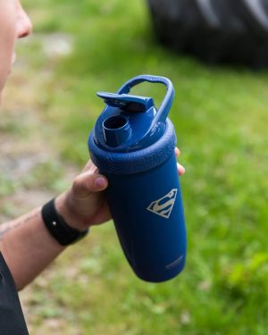 Шейкер спортивний SmartShake Reforce 900ml DC Superman - Зображення 4