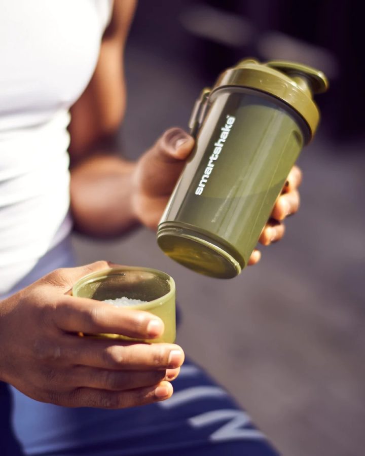 Шейкер спортивний SmartShake Original2GO One 800ml Army Green - Зображення 7