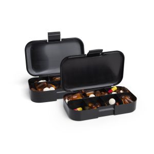 Таблетниця Smartshake Pillbox Organiser 2-pack Black - Зображення 7