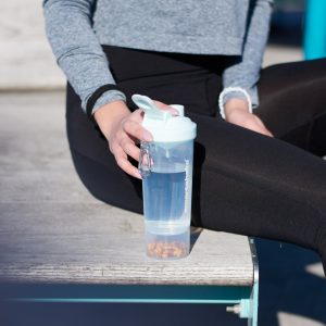 Шейкер спортивний SmartShake Slim 500ml Pure White - Зображення 8
