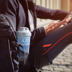 Шейкер спортивний SmartShake Slim 500ml Pure White - Зображення 6