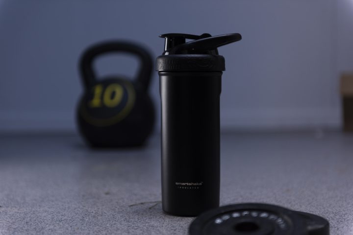 Шейкер спортивний SmartShake металевий Insulated Steel 750ml Black - Зображення 7