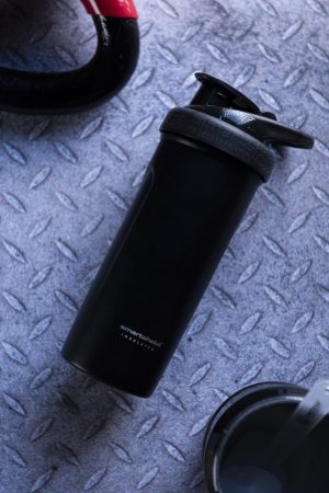 Шейкер спортивний SmartShake металевий Insulated Steel 750ml Black - Зображення 8