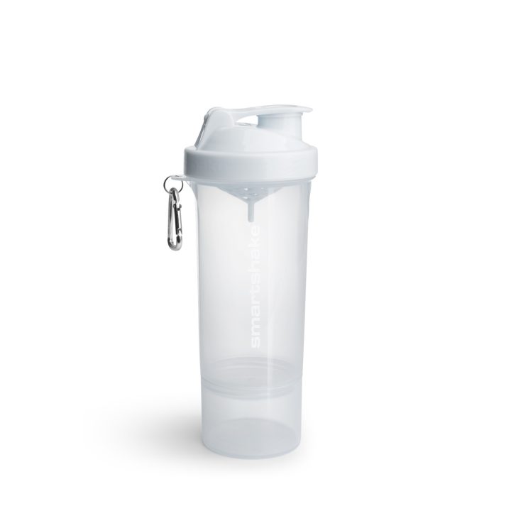 Шейкер спортивний SmartShake Slim 500ml Pure White - Зображення 3