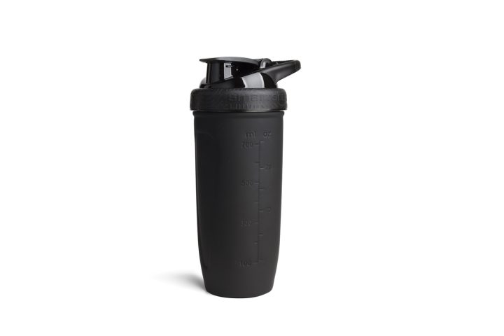 Шейкер спортивний SmartShake металевий Reforce Stainless Steel 30oz/900ml Black - Зображення 3
