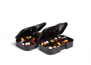 Таблетниця Smartshake Pillbox Organiser 2-pack Black - Зображення 4