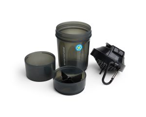 Шейкер спортивний SmartShake Original2GO 600ml Black - Зображення 5