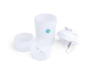 Шейкер спортивний SmartShake Original2GO 600ml Pure White - Зображення 3