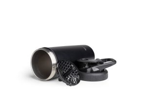 Шейкер спортивний SmartShake металевий Insulated Steel 750ml Black - Зображення 6
