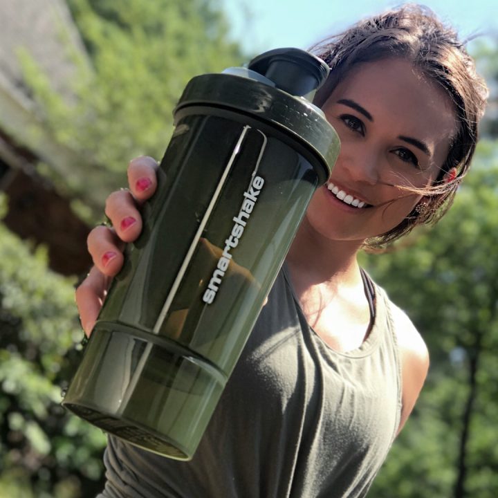 Шейкер спортивний SmartShake Original2GO One 800ml Army Green - Зображення 10
