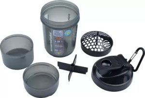 Шейкер спортивний SmartShake Original2GO 600ml Dark Gray - Зображення 5