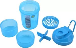 Шейкер спортивний SmartShake Original2GO 600ml Neon Blue - Зображення 5