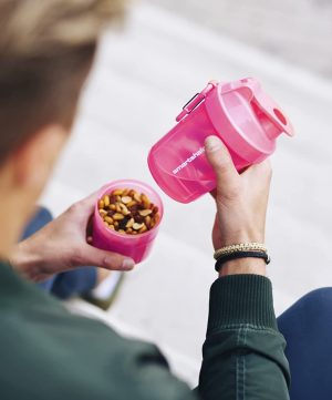 Шейкер спортивний SmartShake Original2GO 600ml Neon Pink - Зображення 4