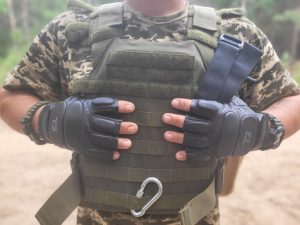 Рукавички тактичні шкіряні без пальців TACTIGEAR PS-8801 Patrol Black L - Зображення 6