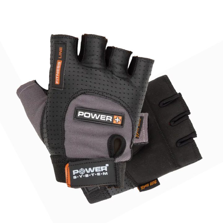 Рукавички для фітнесу Power System PS-2500 Power Plus Black/Grey XL - Зображення 2
