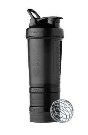 Шейкер спортивний BlenderBottle ProStak 22oz/650ml з 2-ма контейнерами Black - Зображення 9