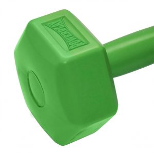 Гантелі композитні PowerPlay 4124 Hercules 2*2 кг. Зелені  (пара - 2шт.) - Зображення 6