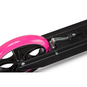 Самокат із ручним тормозом Razzo CITY 200 мм. алюмінієвий HUL1-200 Black/Pink - Зображення 8