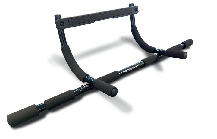 Турнік дверний багатофункціональний PowerPlay 4129 Pull Up Pro Black - Зображення 2