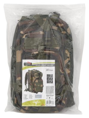 Рюкзак тактичний CATTARA 30L ARMY Wood 13862 Камуфляж - Зображення 10