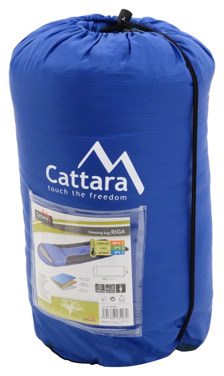 Спальний мішок (спальник) CATTARA "RIGA" 13403 Синій 0-10°C - Зображення 4