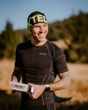 Термокофта (лонгслів) X TECH Maglia Race 3 Munica Lunga  giroc Nero L/XL Чорна - Зображення 10