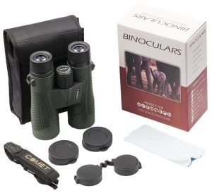 Бінокль Comet W13 (10x42A) waterproof, зелений, в чохлі - Зображення 3