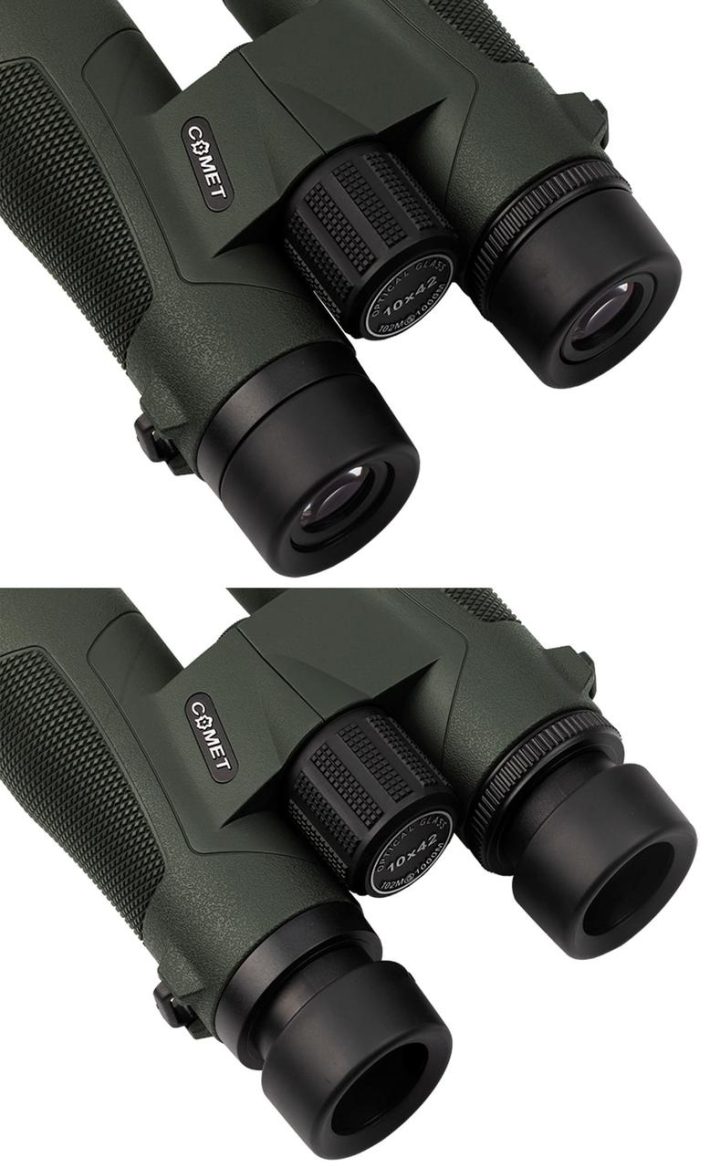 Бінокль Comet W13 (10x42A) waterproof, зелений, в чохлі - Зображення 7