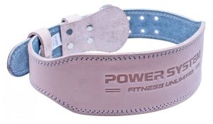 Пояс для важкої атлетики Power System PS-3000 Power Natural шкіряний M - Зображення 1