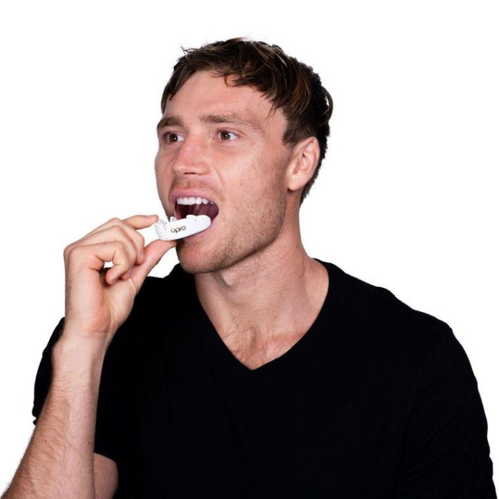 Капа OPRO Bronze доросла (вік 11+) White (art.102500004) - Зображення 8