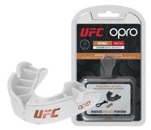 Капа OPRO Bronze UFC дитяча (вік до 10) White (ufc.102513003) - Зображення 5
