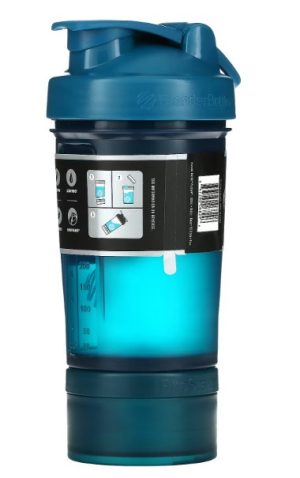 Шейкер спортивний BlenderBottle ProStak 22oz/650ml з 2-ма контейнерами Navy - Зображення 7
