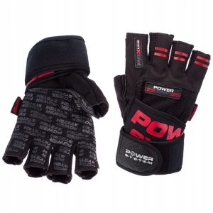 Рукавички для фітнесу Power System PS-2800 Power Grip Red XL - Зображення 4