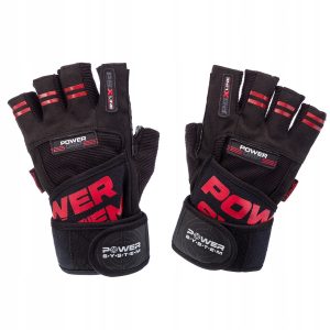 Рукавички для фітнесу Power System PS-2800 Power Grip Red M - Зображення 3