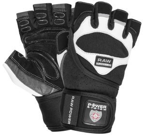 Рукавички для фітнесу Power System PS-2850 Raw Power Black/White L - Зображення 1