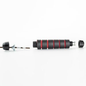 Скакалка швидкісна PowerPlay 4210 Power Weighted Jump Rope Чорна (2,7m.) - Зображення 8