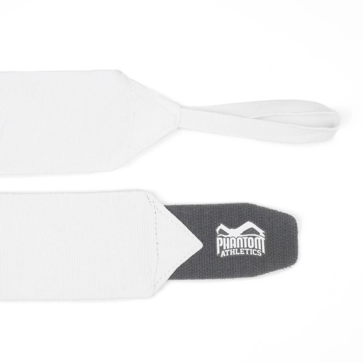 Бинти для боксу Phantom Impact White 400cm. (4м.) - Зображення 3