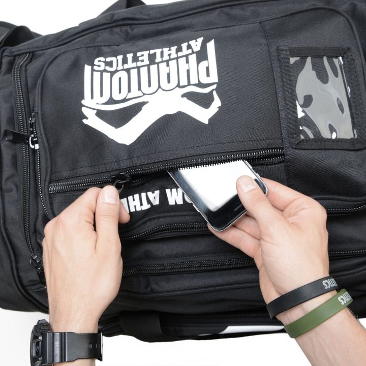 Спортивна сумка Phantom Gym Bag Team Tactic Black (80л.) (пляшка в подарунок) - Зображення 5