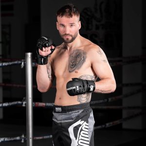 Рукавиці для ММА Phantom APEX Sparring Black L/XL (капа в подарунок) - Зображення 7
