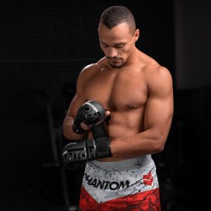 Рукавиці для ММА Phantom APEX Sparring Black L/XL (капа в подарунок) - Зображення 6
