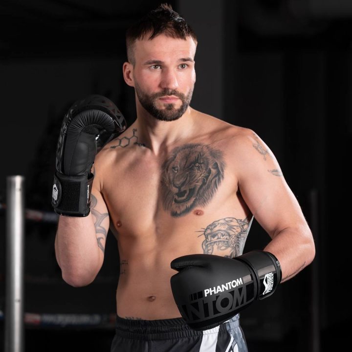 Боксерські рукавиці Phantom APEX Black 10 унцій (Бинти 4м. в подарунок) - Зображення 6