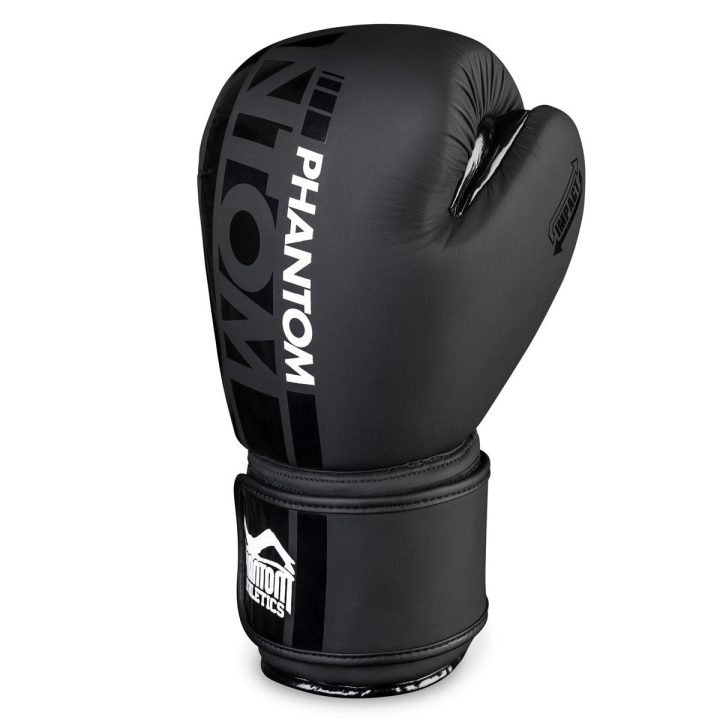Боксерські рукавиці Phantom APEX Black 14 унцій (Бинти 4м. в подарунок) - Зображення 2