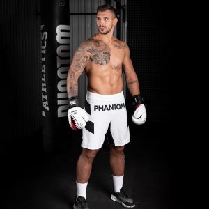 Боксерські рукавиці Phantom Fight Squad WEISS White 12 унцій (Бинти 4м. в подарунок) - Зображення 10