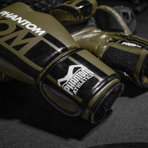 Боксерські рукавиці Phantom APEX Army Green 16 унцій (Бинти 4м. в подарунок) - Зображення 7